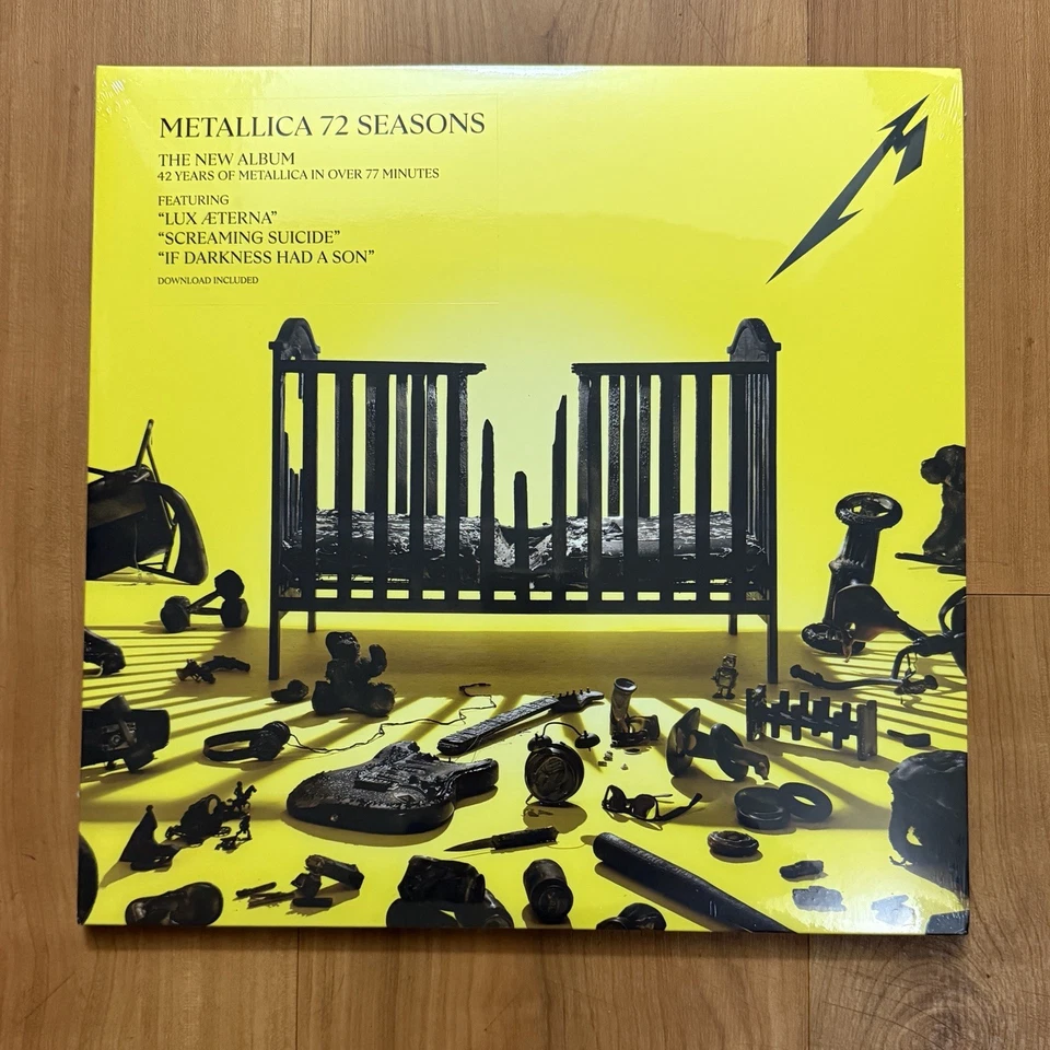 METALLICA SANTA CLARA CALIFORNIA SPLATTER VINYL POP UP SHOP SAN JOSE RECORD 2025 — 第 3/4 张图片