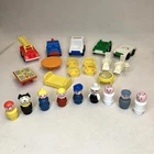 VTG 1973 Fisher-Price Little People Play Family Village #997 Accessories Lot