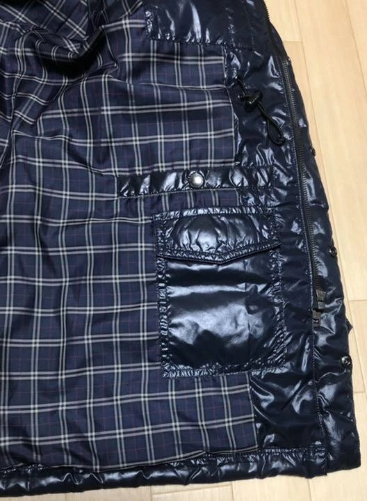 Raro piumino lucido BURBERRY BLACK LABEL uomo L uomo #ED ZHA