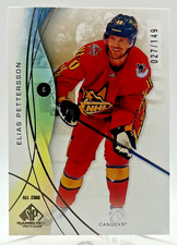 2024-25 SP Game Used Elias Pettersson Gold Base #122 Vancouver Canucks #027/149