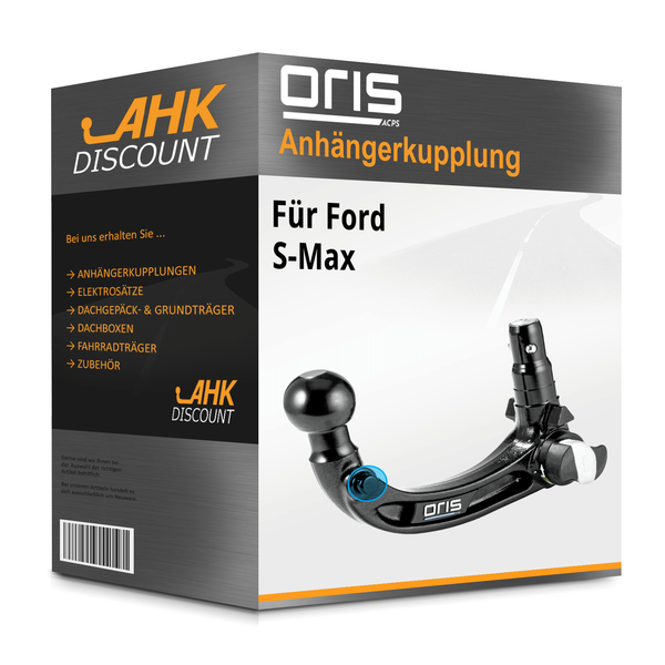 für Ford S-Max 01.2015-04.2023 Oris AnhäNgekupplung Abnehmbar NEU-image