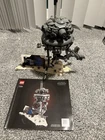 LEGO 75306 Star Wars Imperial Probe Droid Hoth Model AS-IS Base Yellowing