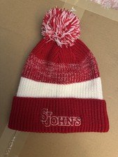 St. John's Red Storm Winter Pom Pom Beanie Knit Hat Basketball