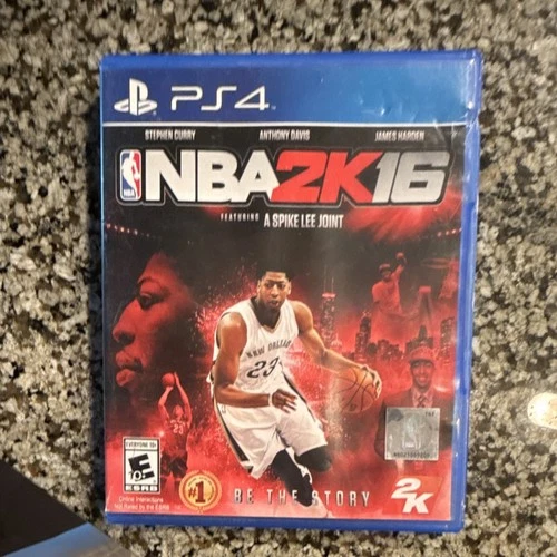 2K NBA 2K16 PlayStation 4 Basketball Multiplayer Online Manual Included 2015