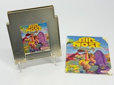 Big Nose the Caveman w/Booklet (Nintendo NES) Authentic & Tested