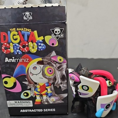 GLITCH The Amazing Digital Circus Animiniz Abstracted Series Figurine- Gangle!