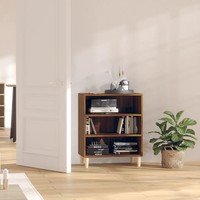Sideboard Anrichte Braun Eichenoptik 57X35X70 Cm Holzwerkstoff