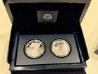 2012-S American Silver Eagle 2-Coin Set W/Box & COA ***RARE ORIGINAL SET***
