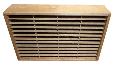 #ad #ad Napa Valley Box Company 96 CD or 48 NES or 8 Track Wood Holder Box Wall Storage $39.95