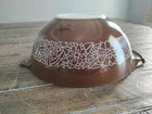 Vintage PYREX Woodland Cinderella 442 Mixing Bowl w/ Pour Spouts Tan 1.5L
