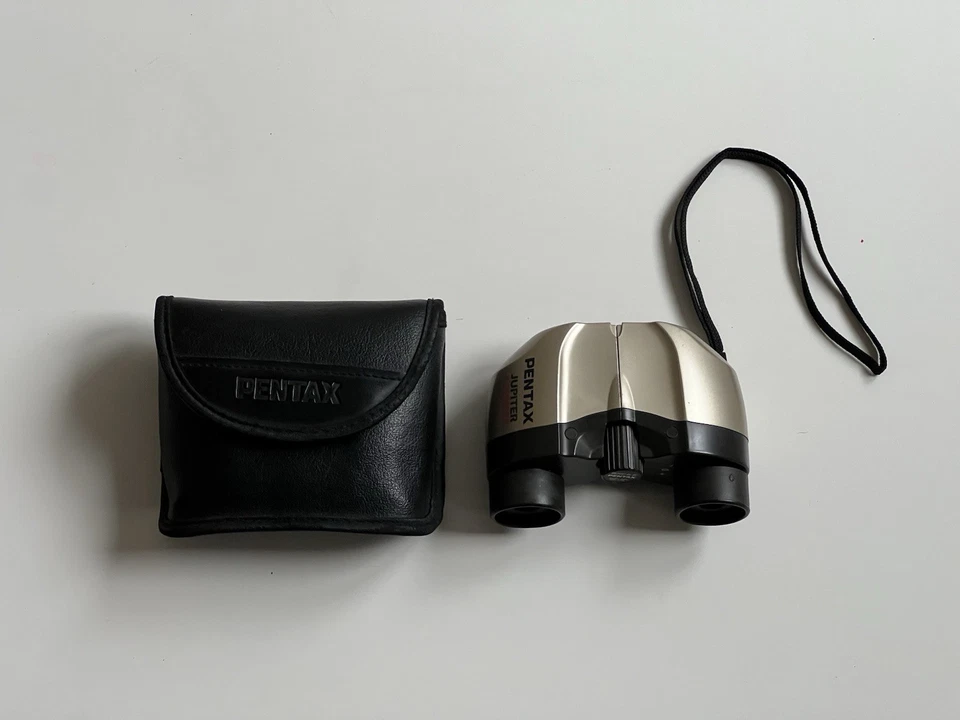 Pentax Jupiter 8x20 MCF II Bak 4 Prism Binoculars, With Carry Case, As Photos - Image 2 of 4