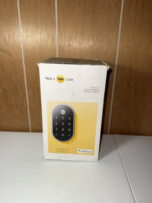 #ad Nest x Yale Lock Smart Lock for Keyless Entry RB YRD540 WV 619 Satin Nickel OB $110.00