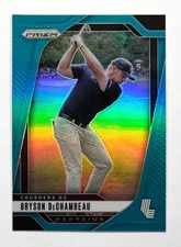 2025 Panini Prizm LIV Bryson DeChambeau Captains Teal 119/275 Crushers GC #70