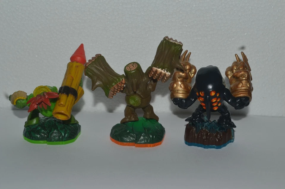 Activision SKYLANDERS 3 Figurines 2011 - 2013 Zook Stump Smash Knockout Terrafin - Image 3 of 4