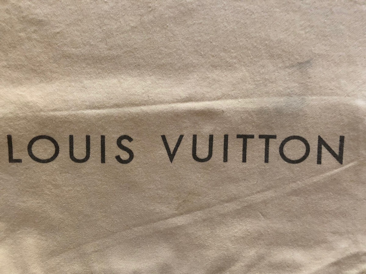 Louis Vuitton Beige and Brown Branded Dust Cover Louis Vuitton Handbag Dust Covers for Women for sale | eBay main image 2