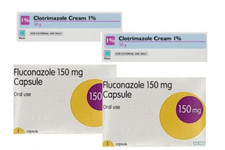 2 x Clotrimazole 20 g & 2 x Fluconazole 150 mg -Thrush Treatment Multipack -