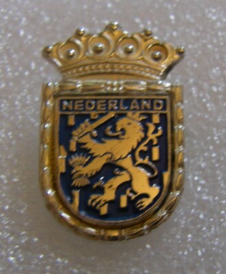 Superbe Broche Ancienne Blason Héraldique - Argenté - élégance Vintage