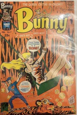 Bunny Harvey Comics 1969 High Grade  1st Soular System Band Marcy #7 Rare
