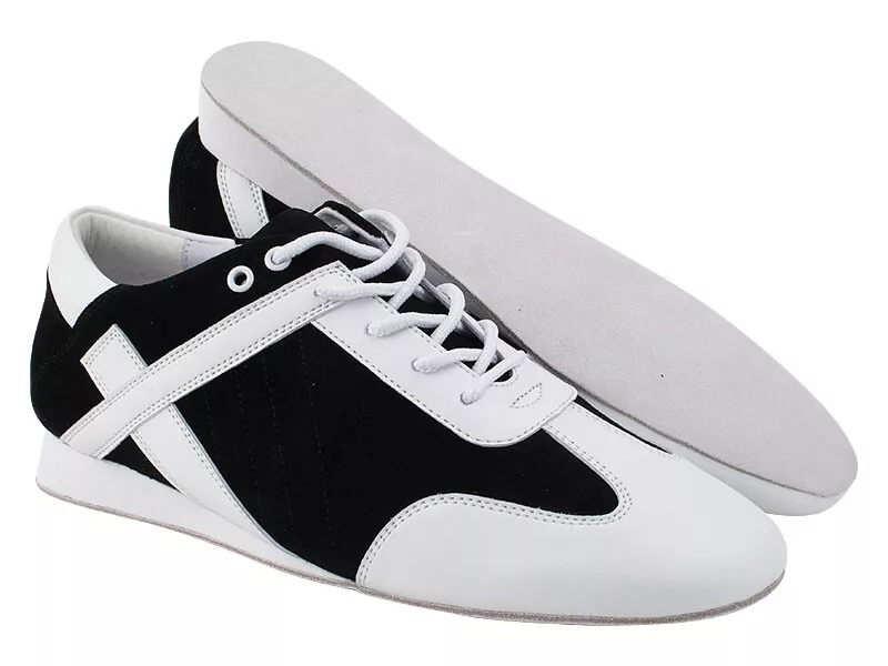 Dance Shoes Men Black White, Latin Dance Shoes Salsa Men