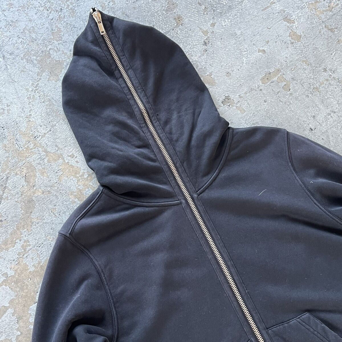 Rick Owens Drkshdw Gimp Full Zip Hoodie Black Size Large | eBay Rick Owens Drkshdw Gimp Full Zip Hoodie Black Size Large | eBay