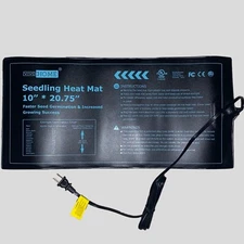 Vivohome 10 inch x 20.75 inch WaterproofSeedling Heat Mat New ITEM 