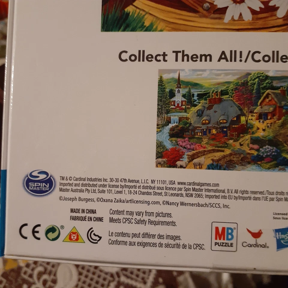 Puzzle Big Ben 1000 PC/"Garden Friends", 2019, 27x20 pulgadas. Nuevo en caja Foto 3 de 4