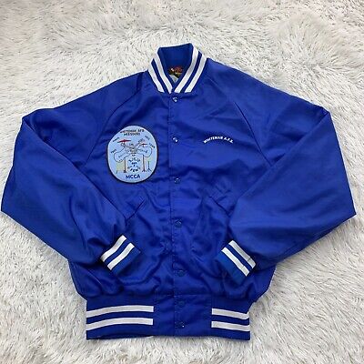 Vintage Pla-Jac Dunbrooke Jacket Adult Medium Made USA Blue Vintage Pla-Jac Dunbrooke Jacket Adult Medium Made USA Blue