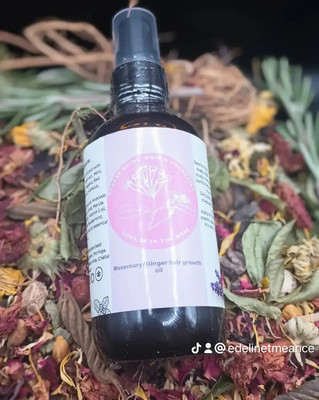 Négése Noire Extra Strength Rosemary + Fenugreek Herbal Hair Growth Oil