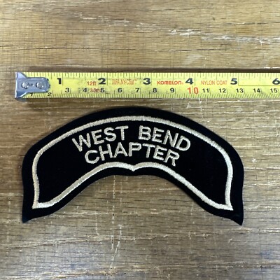 Harley Davidson HOG West Bend Chapter Vest 5 x 2'' Patch