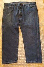 Rustler Size 48X28 Blue Jeans Good Shape 100% Cotton 28" L 24" W