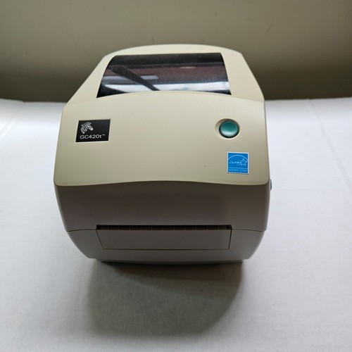 Zebra GC420t Thermal Transfer Label Printer P/N: GC420-100540-000 L#1400 - Picture 8 of 24
