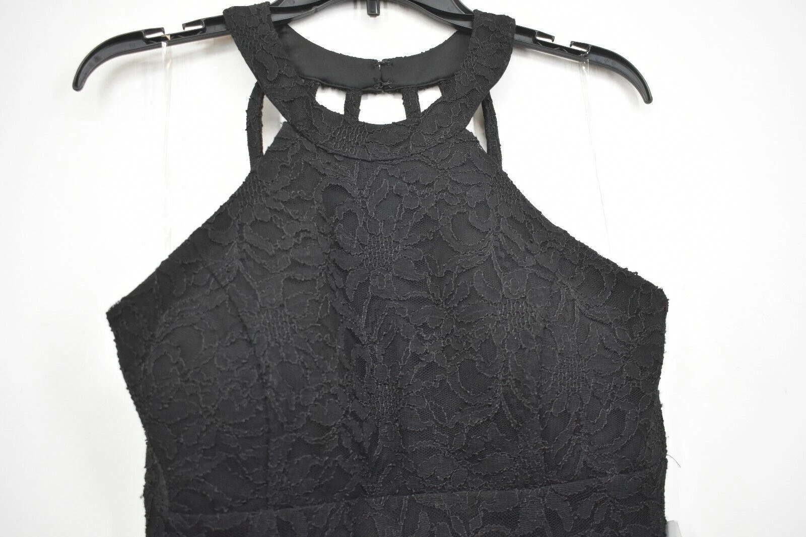 VETEMENTS Jump Abbigliamento donna in pizzo abito senza maniche Cutaway spalle cerniera posteriore 9 10