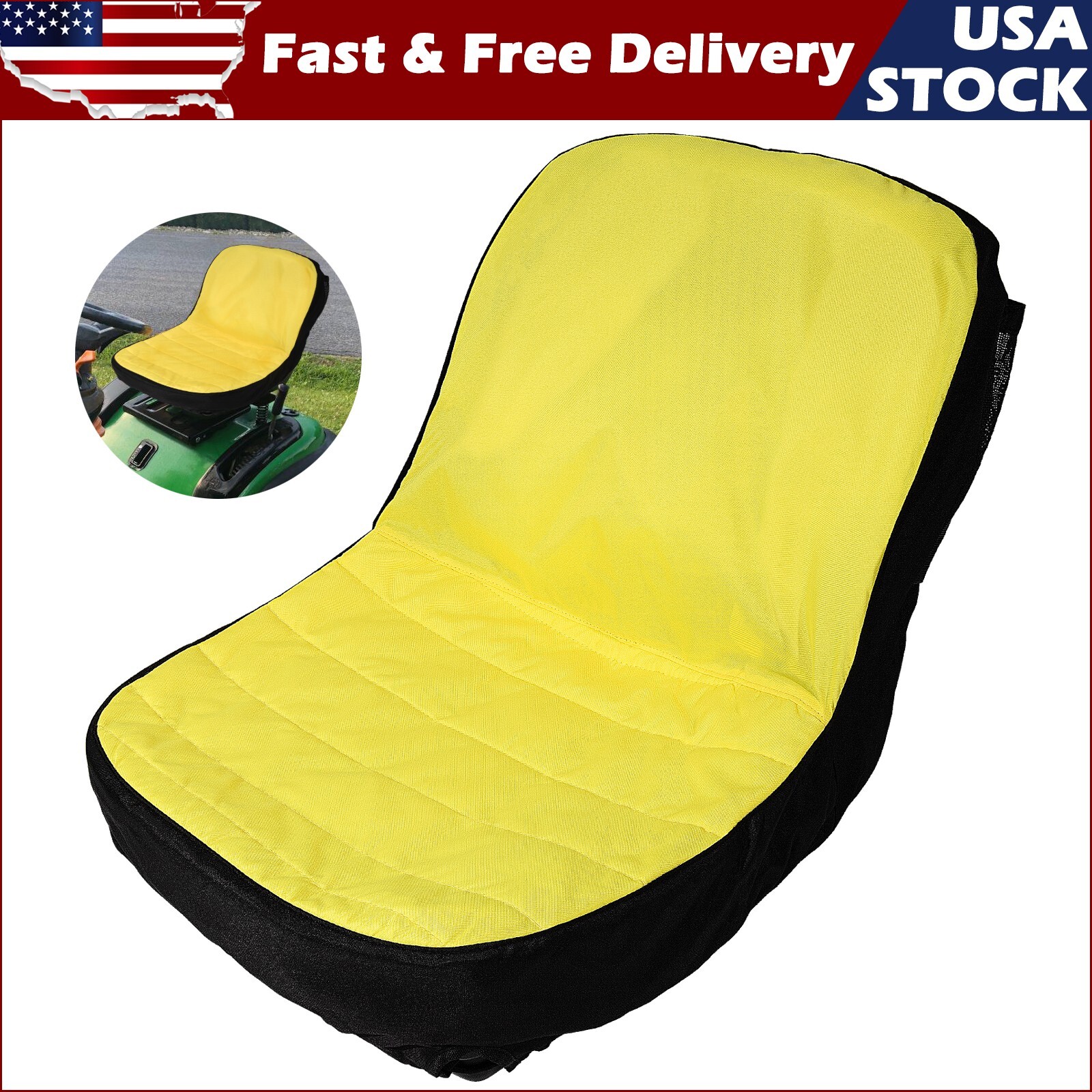 Seat Cover LP92334 Large Seat Back for John Deere Gators & Riding