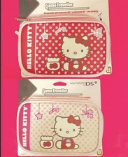 HELLO KITTY Game Traveller Carrying Case for Nintendo DS/DS lite 2 PC SET