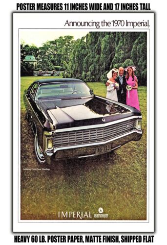11x17 POSTER - 1970 Imperial Lebaron 2 - Picture 1 of 1