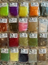 HARELINE POLAR DUB - great steelhead & salt water dubbing fly tying