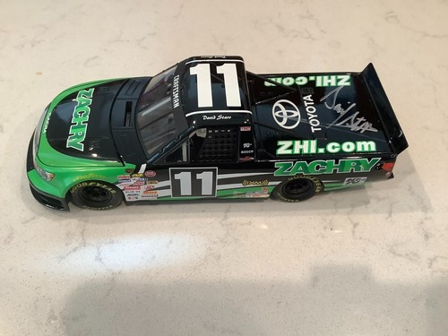 DAVID STARR AUTOGRAPHED 2008 TOYOTA TUNDRA ZACHERY TRUCK DIECAST & CARD - Picture 10 of 13
