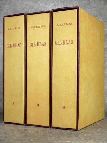 LESAGE. HISTOIRE DE GIL BLAS DE SANTILLANE. ILLUSTRATIONS DE JEAN GRADASSI. 1948 - Afbeelding 1 van 12