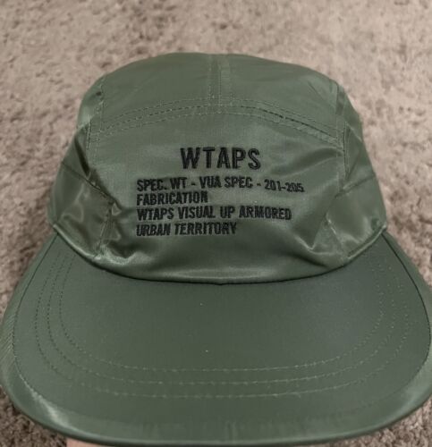 WTAPS T-7 01 Nylon Dark OLIVE Green Cap EX40_Collection - 第 1/12 張圖片