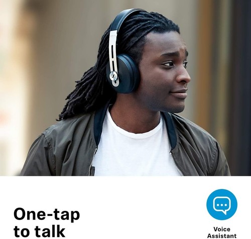 (Excellent) Sennheiser Momentum 3 Wireless Noise Cancelling Headphones with Auto - Photo 9 sur 10