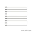 925 Sterling Silver 1.5mm Ball Bead 22ga 24ga Head Pins Headpins 1" 1.5" 2" 2.5"