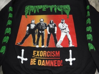 Impetigo Sweatshirt Ltd 33 Screen Print Death Metal Repulsion Autopsy Mortician