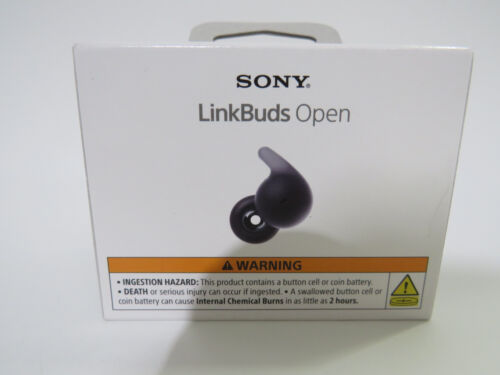 Sony LinkBuds Open True Wireless Bluetooth Ohrhörer Schwarz NEU