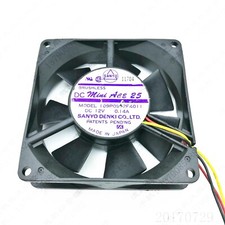 Sanyo 109P0912F4011 9025 DC12V 0.14A 9CM 3-Wire Cooling Fan