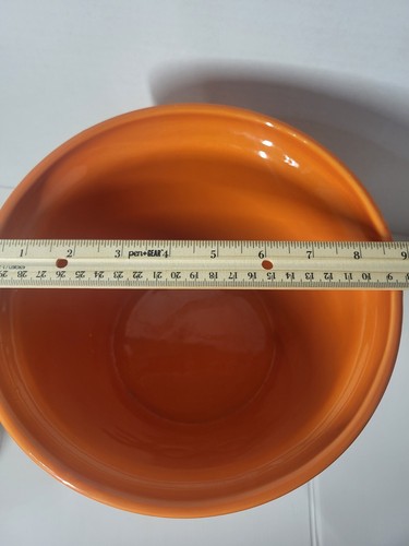 Halloween Ceramic Boo Bucket Planter Candy Dish Black Orange - Picture 6 of 6