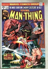 Man-Thing #6-1974 vf/vf- Man Thing Mike Ploog / Gerber