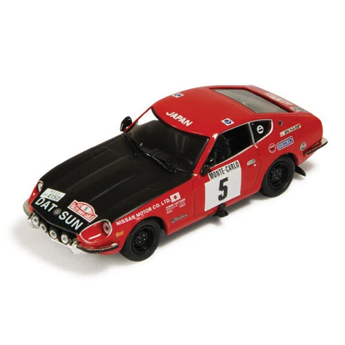 Modellini statici di auto da corsa Rally IXO Datsun