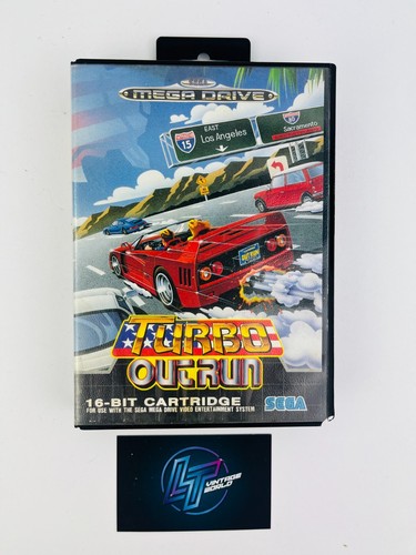 Notice Turbo Outrun sur Megadrive occasion - Retro Game Place