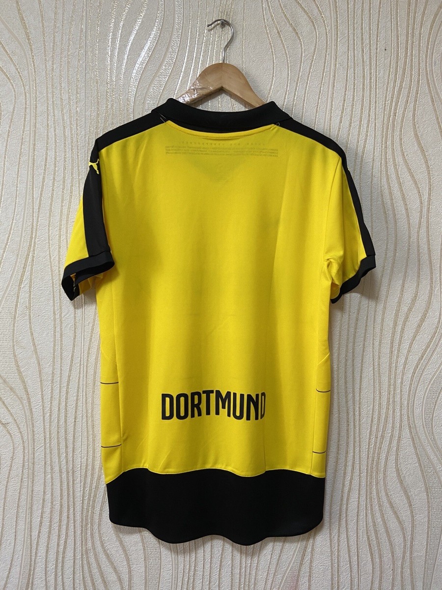 BORUSSIA DORTMUND 2015 2016 HOME FOOTBALL SHIRT SOCCER JERSEY PUMA