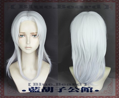 The Dragon Prince Rayla Anime Cosplay Costume Wig Medium Silver